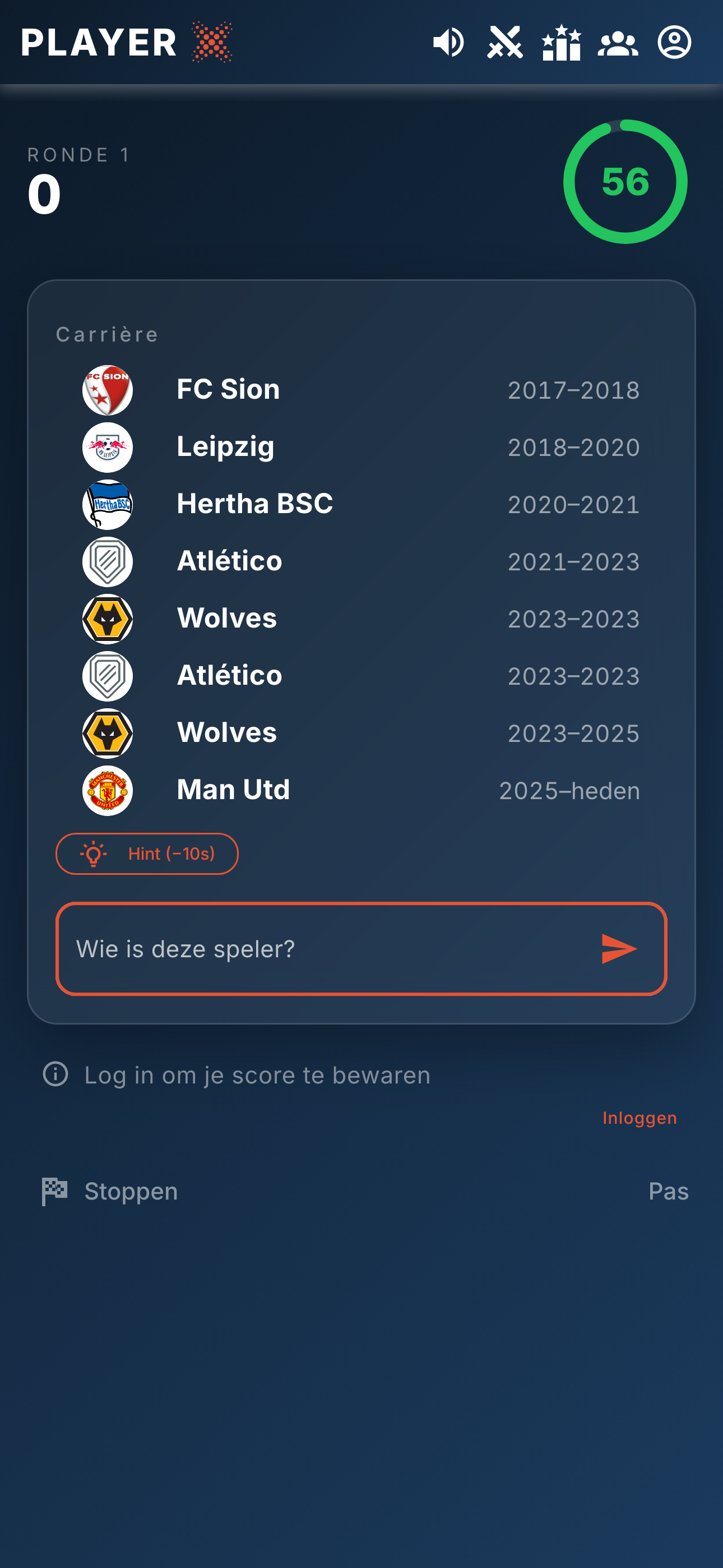 Player X